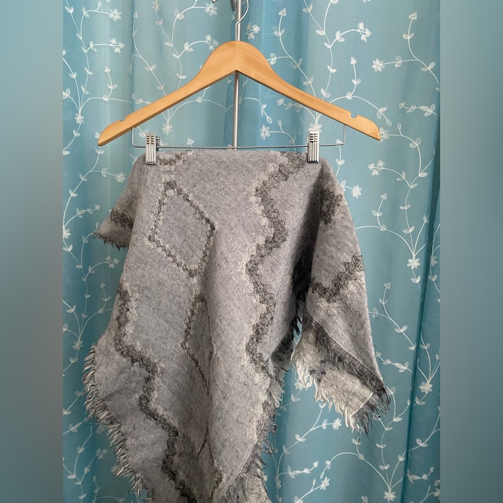 Wilfred Diamond Mosaic Blanket Scarf